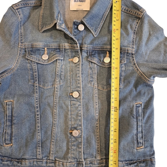 Old Navy Denim Jacket Size L (10-12) - Picture 6 of 7